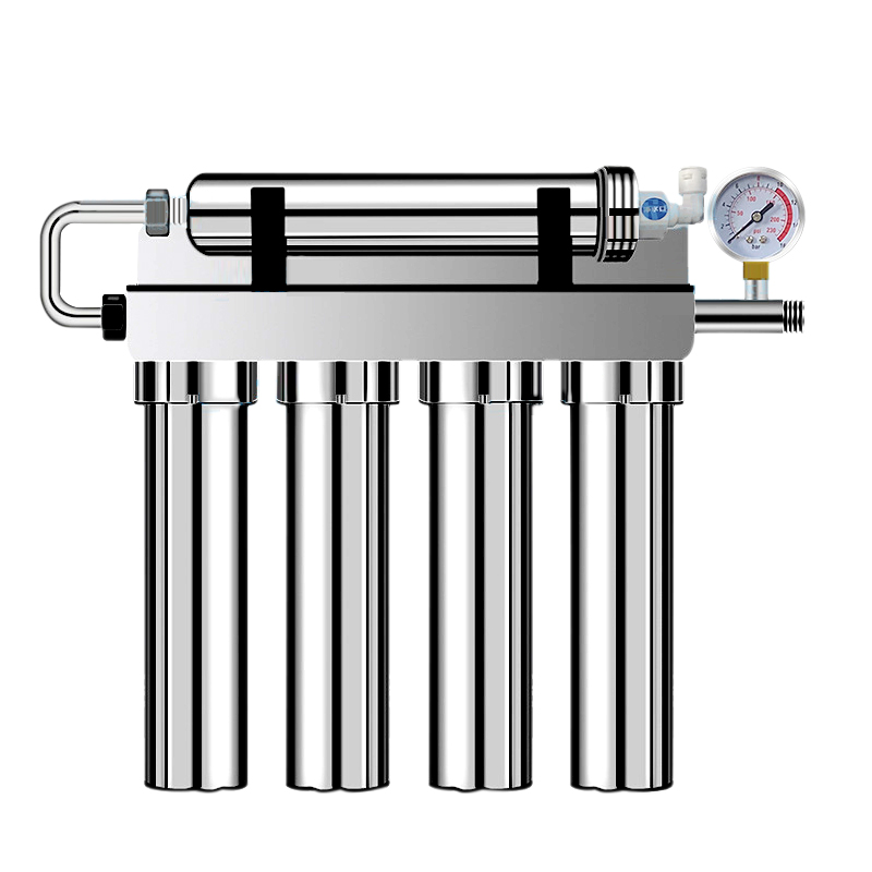 Filtro Purey U4 UF de acero inoxidable sin electricidad